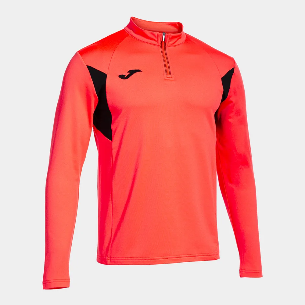 Bluza antrenament Winner III, Coral Fluo / Negru - imagine 1