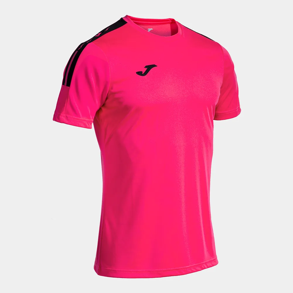 Tricou sport Joma Olimpiada, Fuxia / Negru - imagine 1