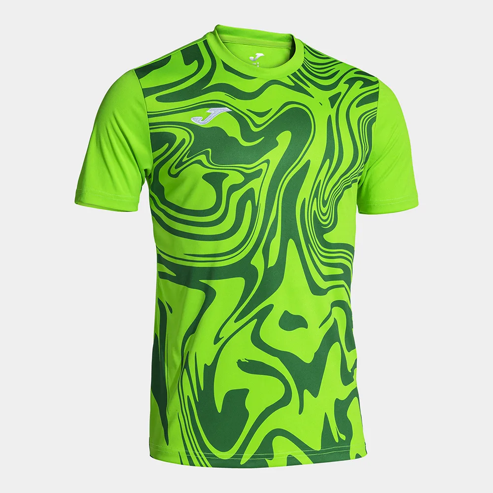 Tricou sport Joma Lion II, Verde Fluo - imagine 1