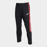 Pantaloni lungi Joma Olimpiada, Negru / Rosu