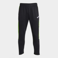 Pantaloni lungi Joma Olimpiada, Negru / Verde Fluo - imagine 2