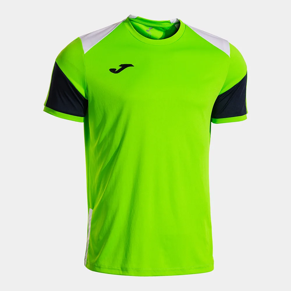 Tricou sport Joma Danubio IV, Verde Fluo / Bleumarin inchis - imagine 1