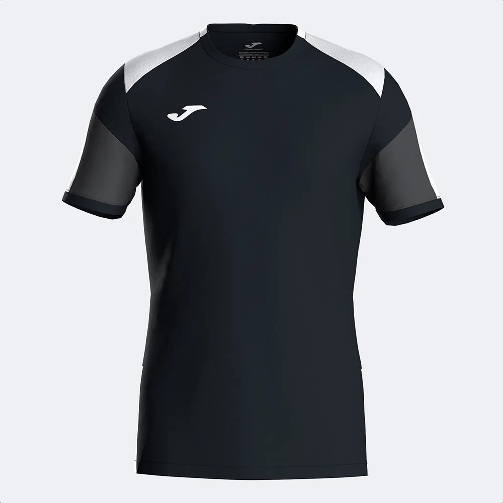 Tricou sport Joma Danubio IV, Negru / Alb - imagine 1