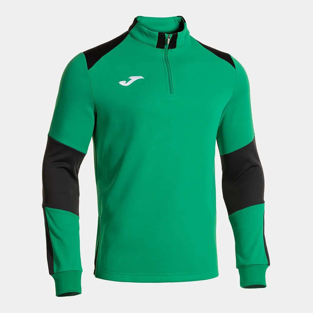 Bluza antrenament Joma Danubio IV, Verde / Gri inchis - imagine 1