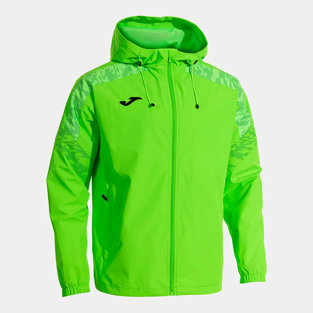 Geaca ploaie Joma Championship VIII, Verde Fluo - imagine 1