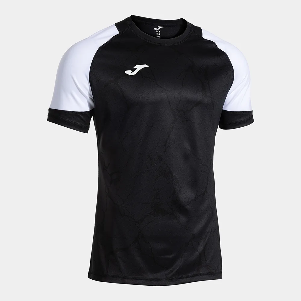 Tricou handbal Joma Hispa V, Negru / Alb - imagine 1