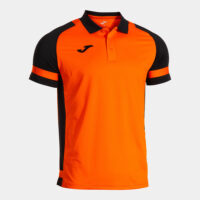 Tricou polo Joma Lider, Portocaliu / Negru