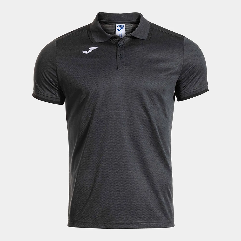 Tricou polo Joma Combi Premium, Gri inchis / Negru - imagine 1