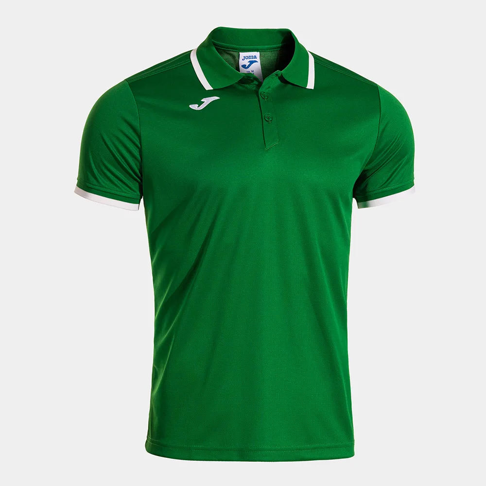 Tricou polo Joma Combi Premium, Verde / Alb - imagine 1