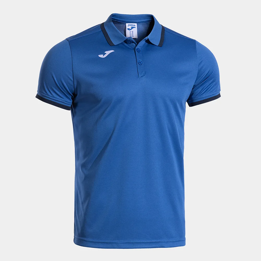 Tricou polo Joma Combi Premium, Albastru Royal / Bleumarin inchis - imagine 1