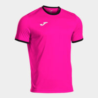 Tricou sport Joma Combi Premium, Roz Fluo / Negru