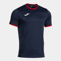 Tricou sport Joma Combi Premium, Bleumarin inchis / Rosu