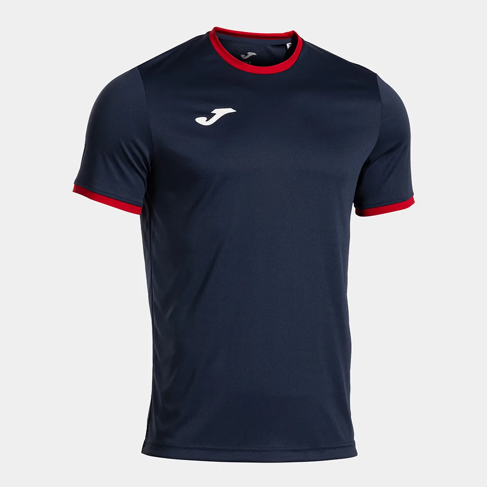 Tricou sport Joma Combi Premium, Bleumarin inchis / Rosu - imagine 1