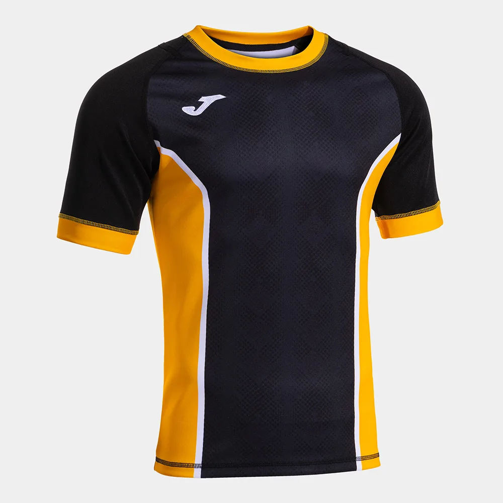 Tricou rugby Joma Myskin III, Negru / Galben - imagine 1