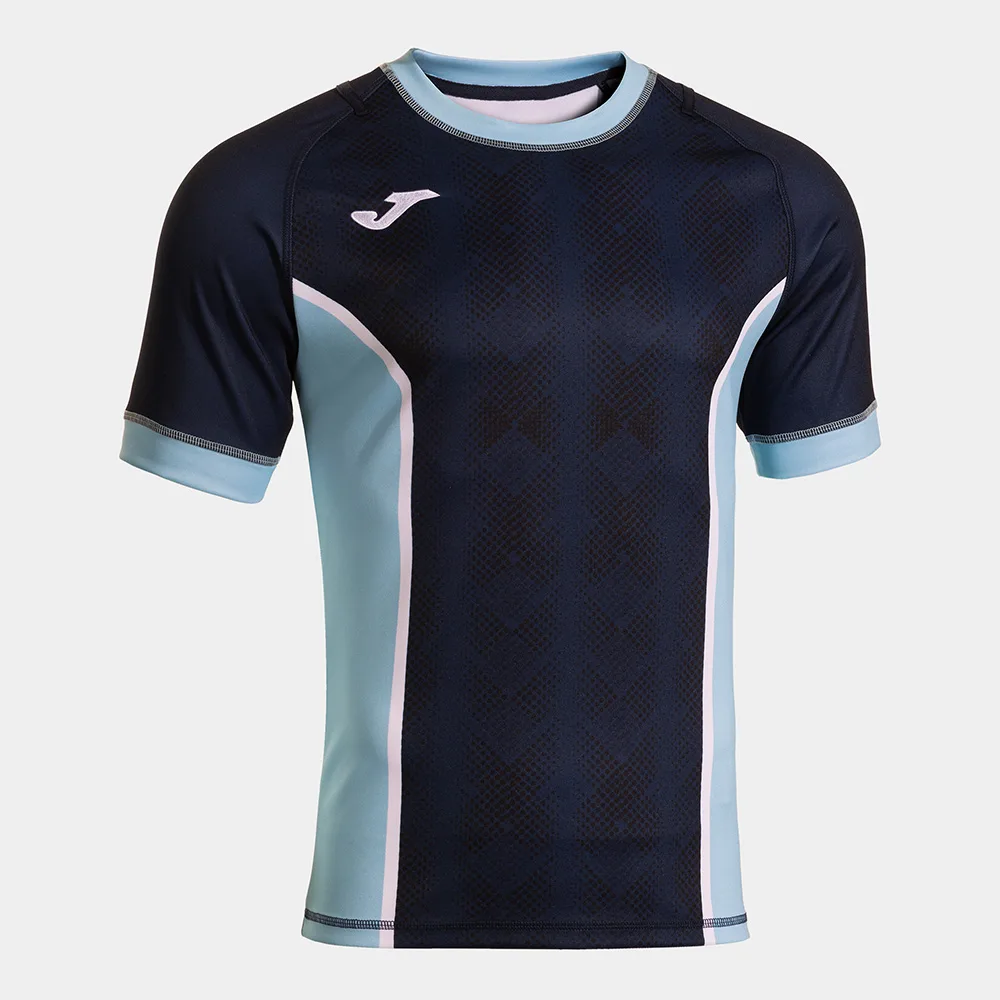 Tricou rugby Joma Myskin III, Bleumarin inchis / Albastru Sky - imagine 1