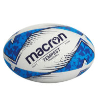 Minge rugby Macron Tempest, Alb / Albastru Royal (Nr. 3) - imagine 2