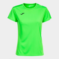 Tricou sport dama Joma Combi, Verde Fluo - imagine 2