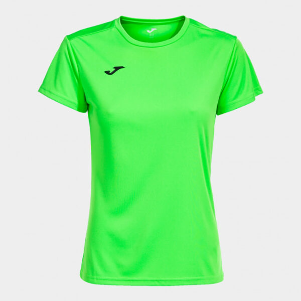 Tricou sport dama Joma Combi, Verde Fluo - imagine 2