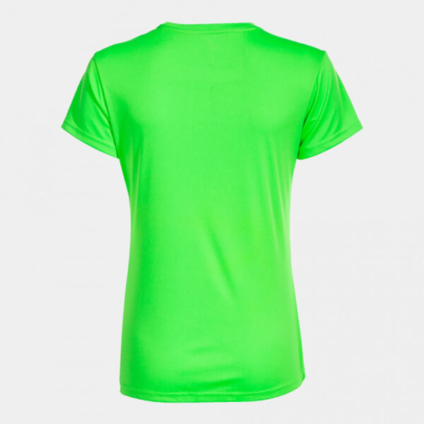 Tricou sport dama Joma Combi, Verde Fluo - imagine 3