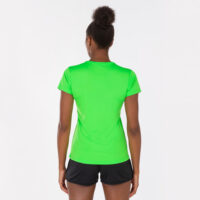 Tricou sport dama Joma Combi, Verde Fluo - imagine 5
