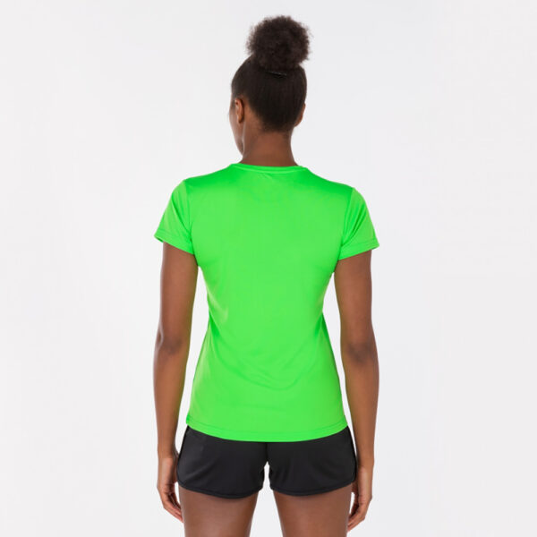 Tricou sport dama Joma Combi, Verde Fluo - imagine 5