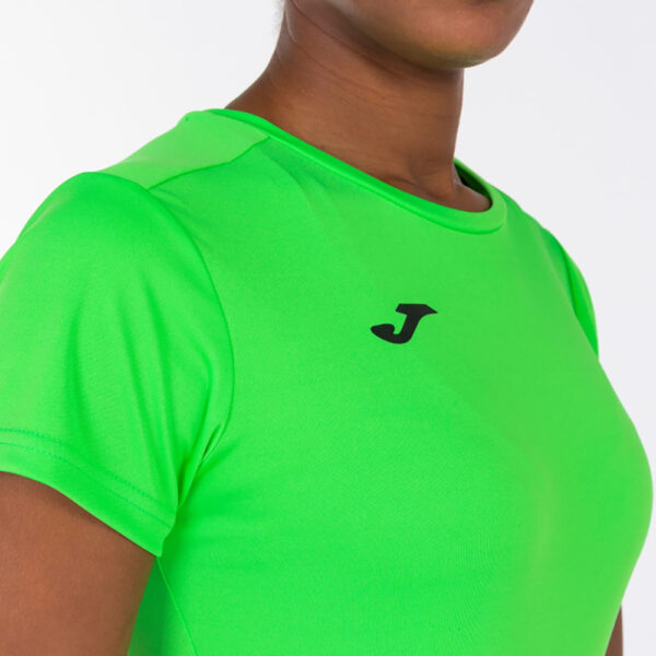 Tricou sport dama Joma Combi, Verde Fluo - imagine 6