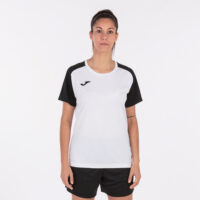 Tricou sport dama Joma Academy IV, Alb / Negru - imagine 5