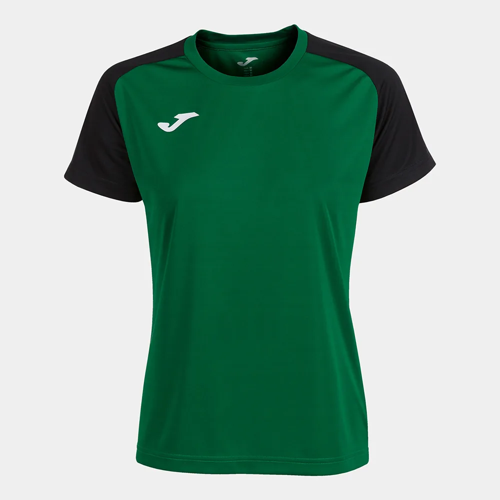Tricou sport dama Joma Academy IV, Verde / Negru - imagine 1