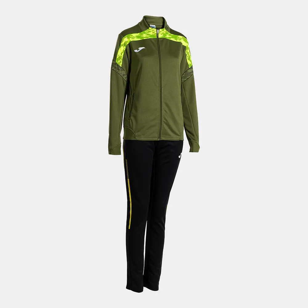 Trening dama Joma Championship VIII, Verde militar / Negru - imagine 1