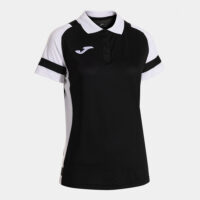 Tricou polo dama Joma Lider, Negru / Alb