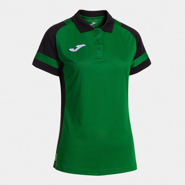 Tricou polo dama Joma Lider, Verde / Negru - imagine 1