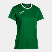 Tricou sport dama Joma Combi Premium, Verde / Alb
