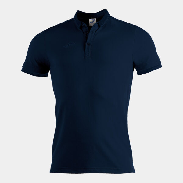 100748.331-jpg.webp Tricou polo bumbac Joma Bali II, Bleumarin inchis - imagine 1