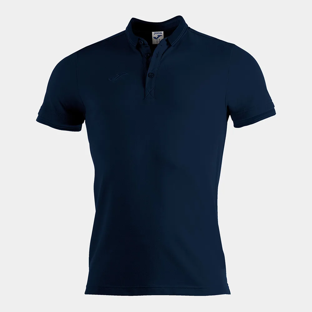 Tricou polo bumbac Joma Bali II, Bleumarin inchis - imagine 1