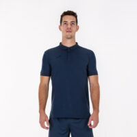 Tricou polo bumbac Joma Bali II, Bleumarin inchis - imagine 2