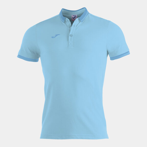 100748.350-jpg.webp Tricou polo bumbac Joma Bali II, Albastru Sky - imagine 1