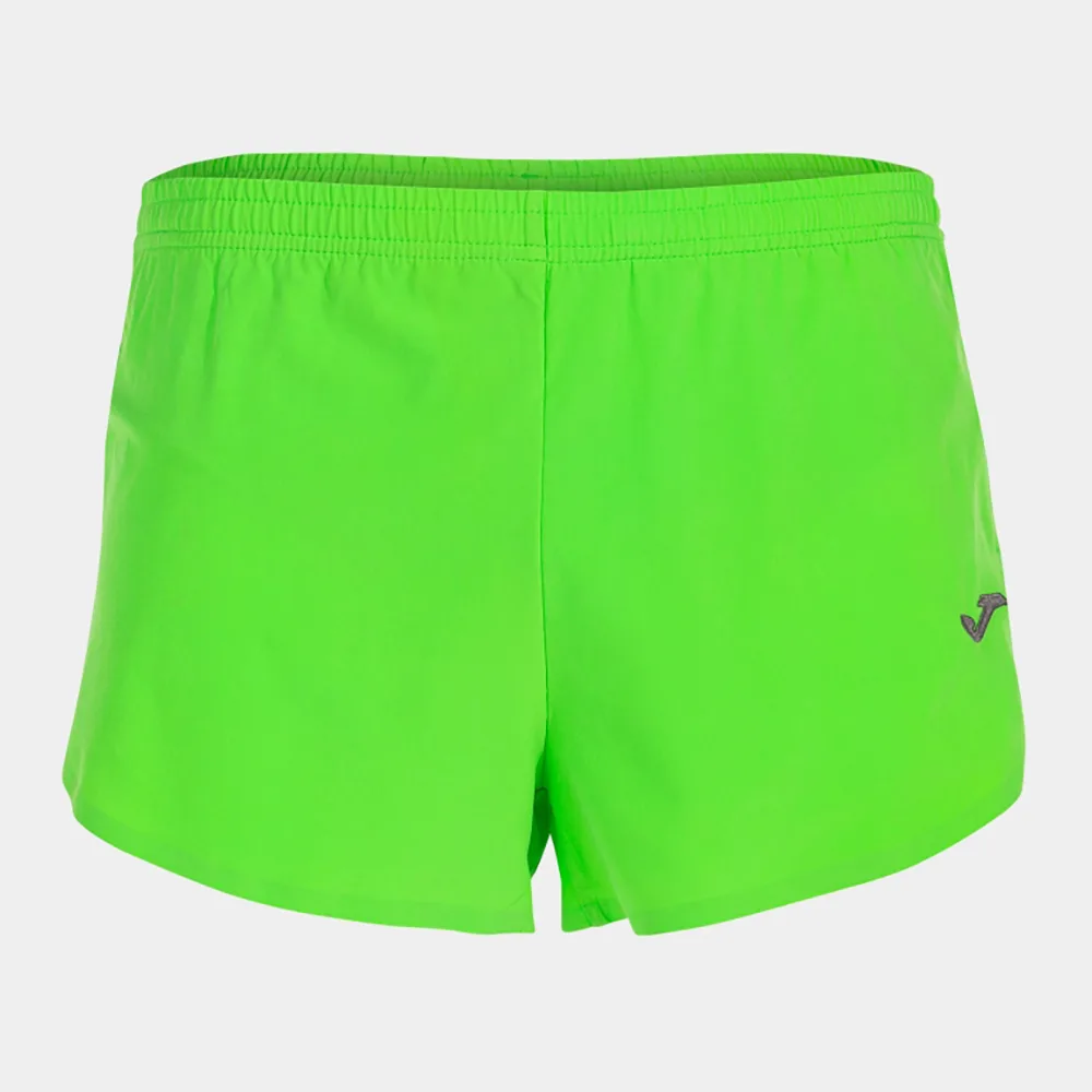 Pantaloni scurti alergare Joma Olimpia, Verde Fluo - imagine 1