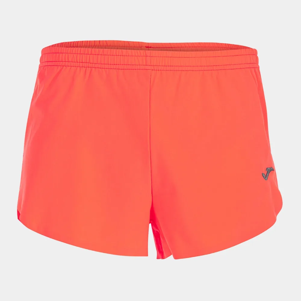 Pantaloni scurti alergare Joma Olimpia, Coral Fluo - imagine 1