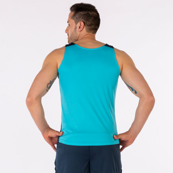 Maiou alergare Joma Record II, Turcoaz Fluo / Bleumarin - imagine 4