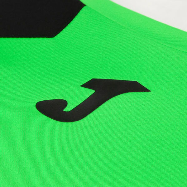 Tricou alergare Joma Record II, Verde Fluo / Negru - imagine 3