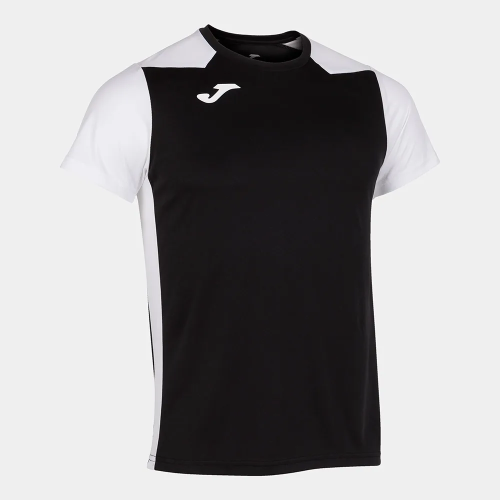 Tricou alergare Joma Record II, Negru / Alb - imagine 1