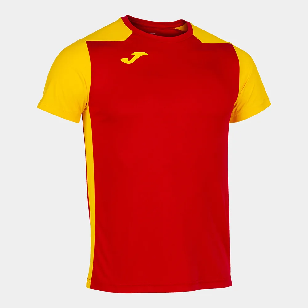 Tricou alergare Joma Record II, Rosu / Galben - imagine 1