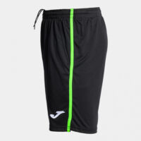 Pantaloni scurti tenis Joma Open III, Negru / Verde Fluo - imagine 3
