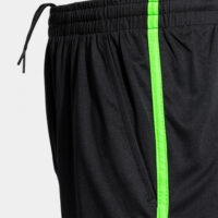 Pantaloni scurti tenis Joma Open III, Negru / Verde Fluo - imagine 5