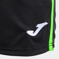 Pantaloni scurti tenis Joma Open III, Negru / Verde Fluo - imagine 6