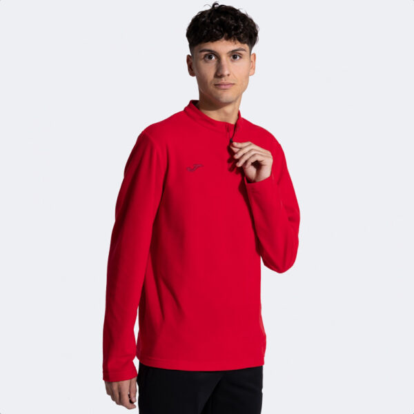 Bluza polar antrenament Joma Cervino II, Rosu - imagine 6