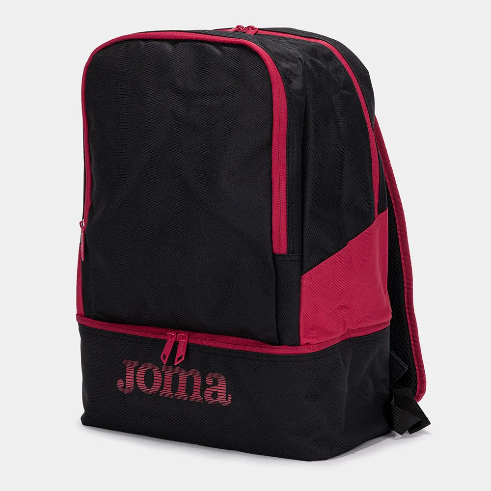 Rucsac sport Joma Estadio III, Negru / Rosu - imagine 1