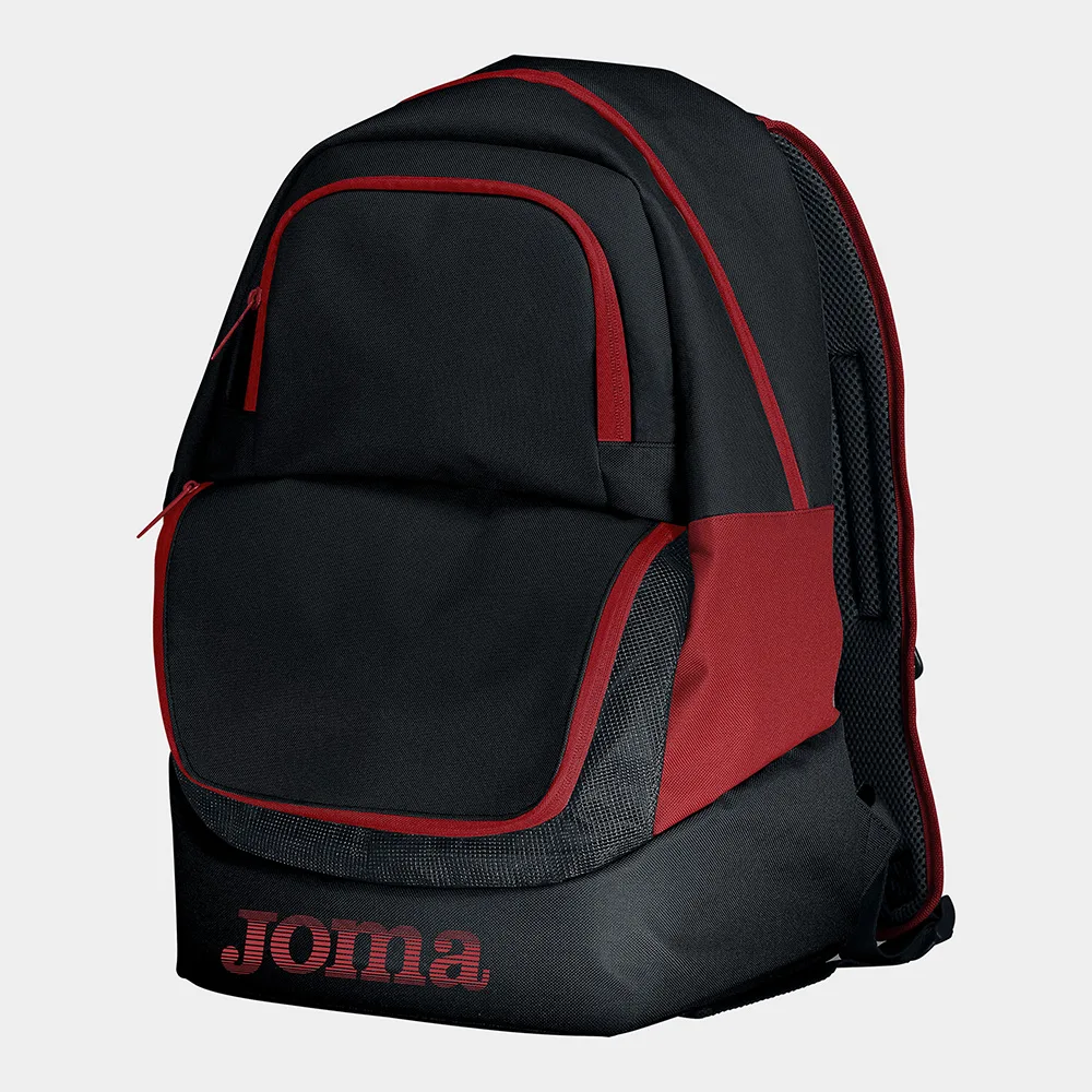 Rucsac sport Joma Diamond II, Negru / Rosu - imagine 1