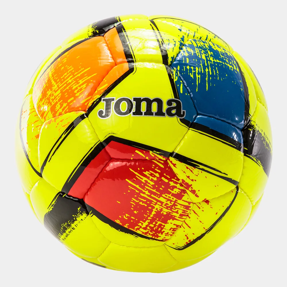 Minge fotbal Joma Dali II, Galben Fluo (Nr. 4) - imagine 1