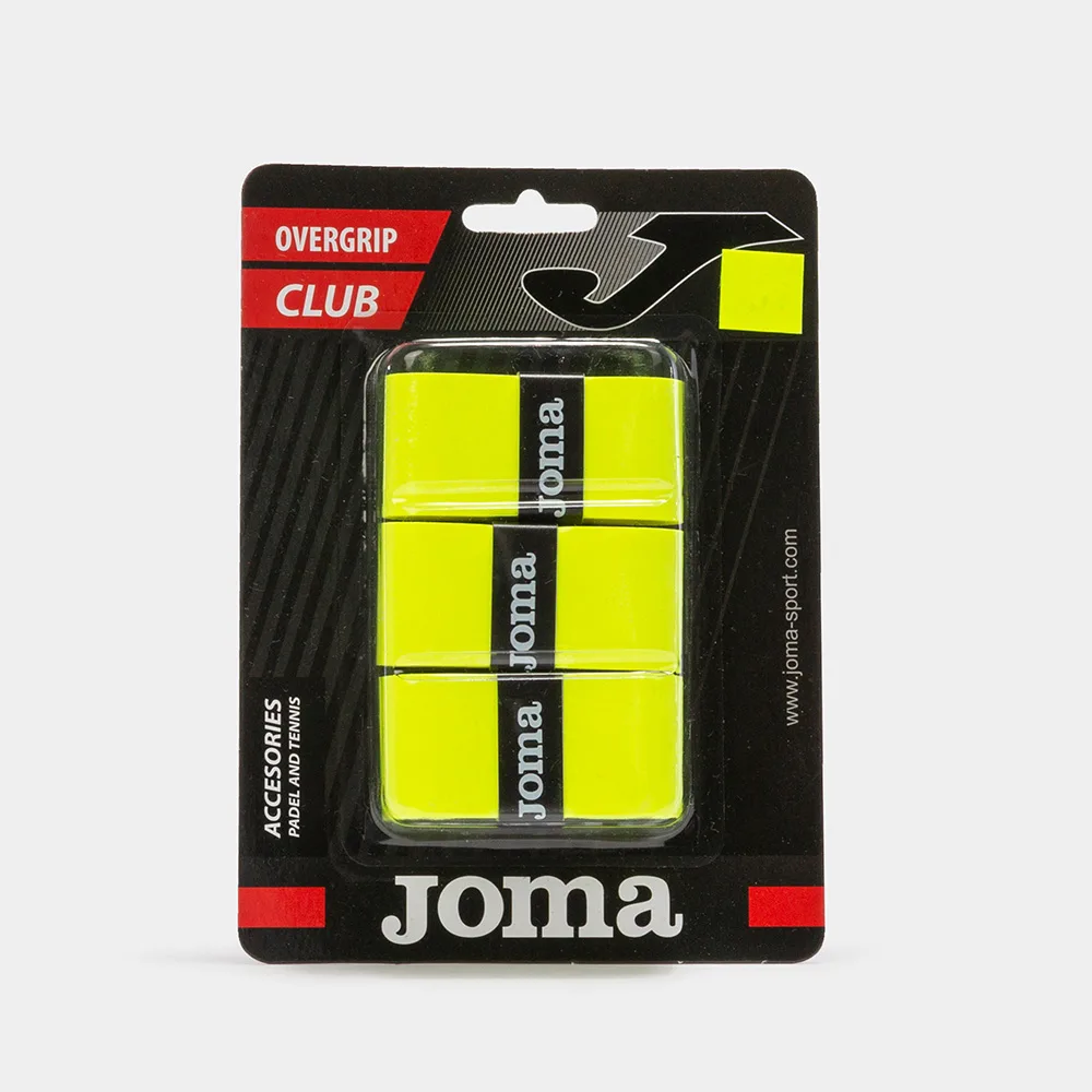 Set 3 buc overgrip Joma Club, Galben Fluo - imagine 1